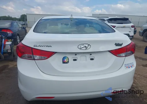 2013 Hyundai Elantra Gls from USA, damaged, VIN 5NPDH4AE9DH285091